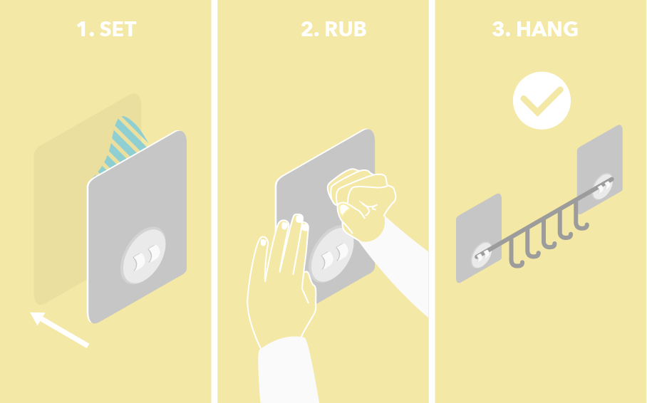 Auto-adhesive Best Lock Magic Technology