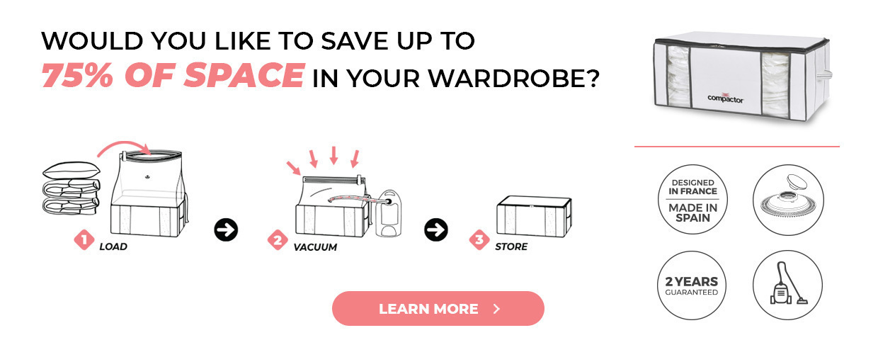 Banner compactor life vacuum storage