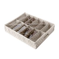 Daman Beige Under Bed Shoe Storage Bag with 12 Compartments