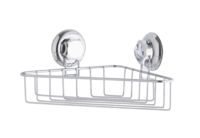 Bestlock Suction Wall Mountable Corner Storage Shelf