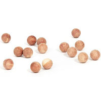 Set of 15 Moth Repellant Cedar Wood Balls for Drawers
