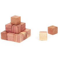 Set of 16 Moth Repellant Cedar Wood Cubes for Drawers