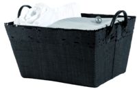 "Glam" Large Woven Storage Basket
