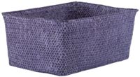"Kito" Seagrass Storage Basket - Violet