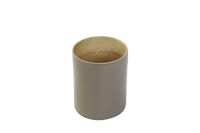 Small Bamboo Utensil Holder - Taupe