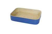 Bamboo Storage Tray - Indigo Blue