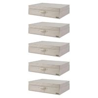 Set of 5 Underbed Compactor 2.0 Vacuum Storage Boxes - XXL