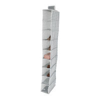 Missy Hanging Shoe Organiser with 9 Compartments