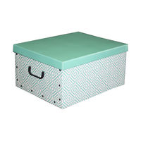 "Nordic" Cardboard Storage Box - Green