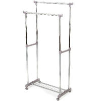 Alex Steel Adjustable Double Clothes Rail