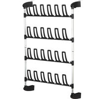 "Angela" Over Door Hanging Shoe Rack for 12 Pairs