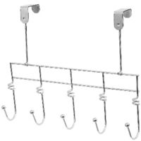"Zebulon" 5 Hook Over Door Hanger