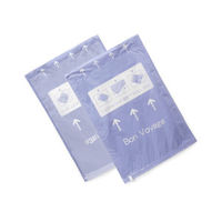 Set of 2 Medium Manual Roll Up Space Saving Travel Storage Bags