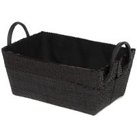 "Glam" Small Woven Storage Basket
