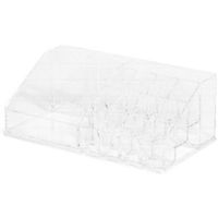 Multi-Compartment Make-up Organiser - Transparent