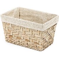 "Fiesta" Small Seagrass Storage Basket