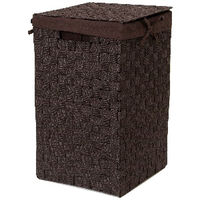 "Stan" Square Laundry Basket - Brown