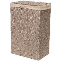 "Stan" Rectangle Laundry Basket - Taupe
