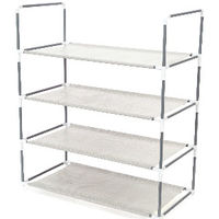 "Salome" Stackable 4 Shelf Shoe Rack