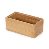"Osaka" Small Bamboo Storage Organiser Box