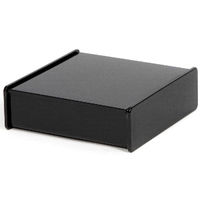 Make-up Box With Mirror - Black