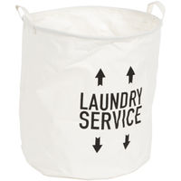 "Laundry Basket" Laundry Bag - Ecru