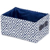 "Enzo" Storage Basket - Navy Blue
