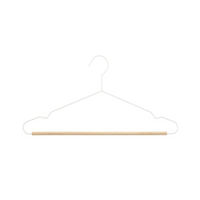 Set of 2 "Helsinski" Wooden Clothes Hangers - White