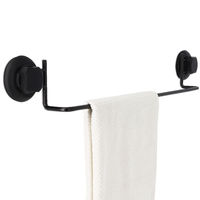 "Bestlock Black" Suction Wall Mountable Tower Rail