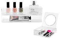 Make-Up Organiser and Compact Set - Transparent