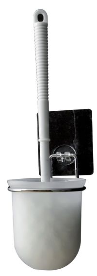Bestlock Magic Wall Mountable Toilet Brush with Holder 