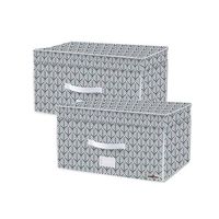 Set of 2 Compactor Missy Rigid Vacuum Storage Boxes - XL