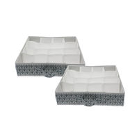 Missy Drawer Organiser with 16 Compartments - Pack of 2