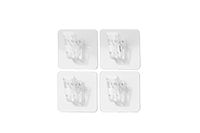 Bestlock Magic No Drilling Wall Mountable Storage Clips