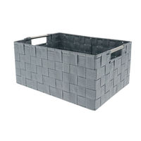 "Toronto" Medium Storage Basket – Grey