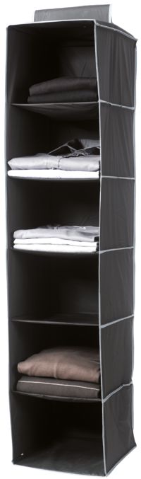 Urban Hanging Clothes Organiser with 6 Compartments