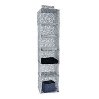 Vicky Hanging Clothes Organiser with 6 Compartments