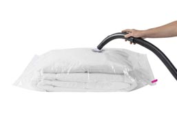 Duvets vacuum bags