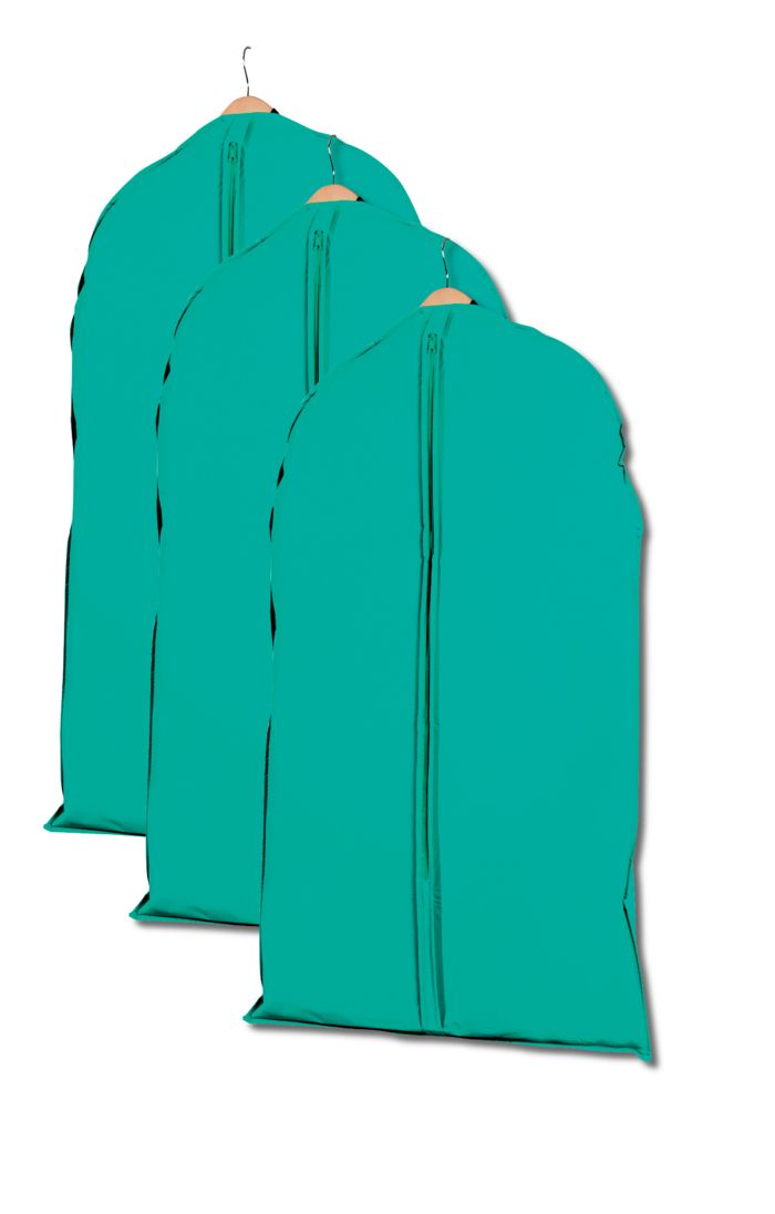 Emerald Green Suit Bag - Pack of 3 1 Compactor