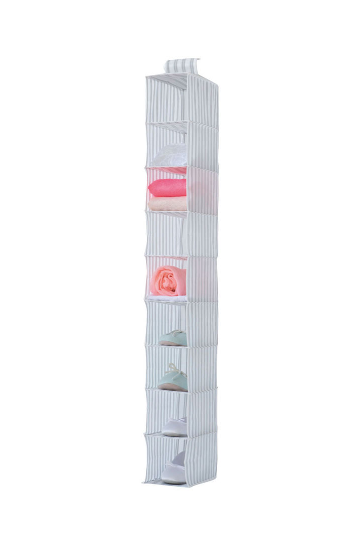Anton Hanging Shoe Organiser with 9 Compartments 1 Compactor