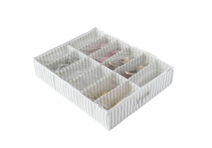 Anton Under Bed Shoe Storage Bag with 12 Compartments 1 Compactor