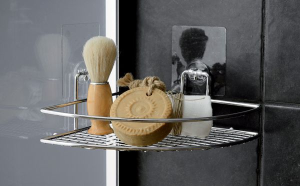 Bestlock Magic Wall Mountable Self Adhesive Corner Shelf 6 Compactor