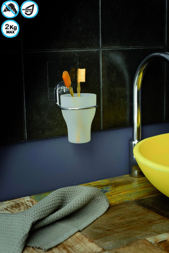 Bestlock Magic Wall Mountable Toothbrush Holder  6 Compactor