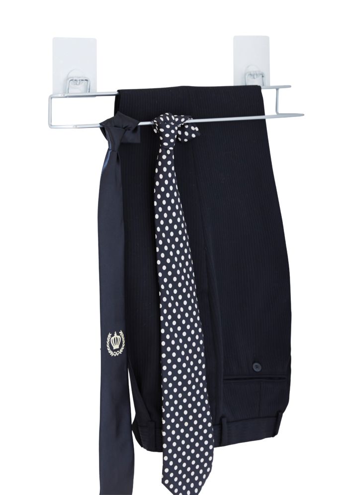 Bestlock Magic Wall Mountable Double Trouser Rail 1 Compactor