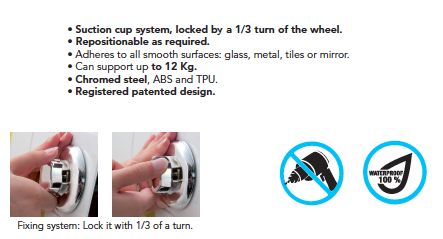 Bestlock Suction Wall Mountable Towel Ring  2 Compactor