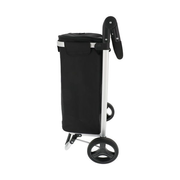 Black shopping trolley isothermal