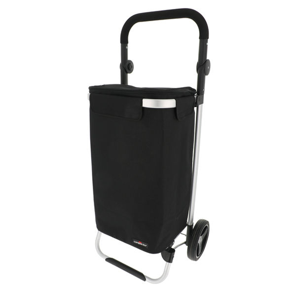 Black shopping trolley isothermal