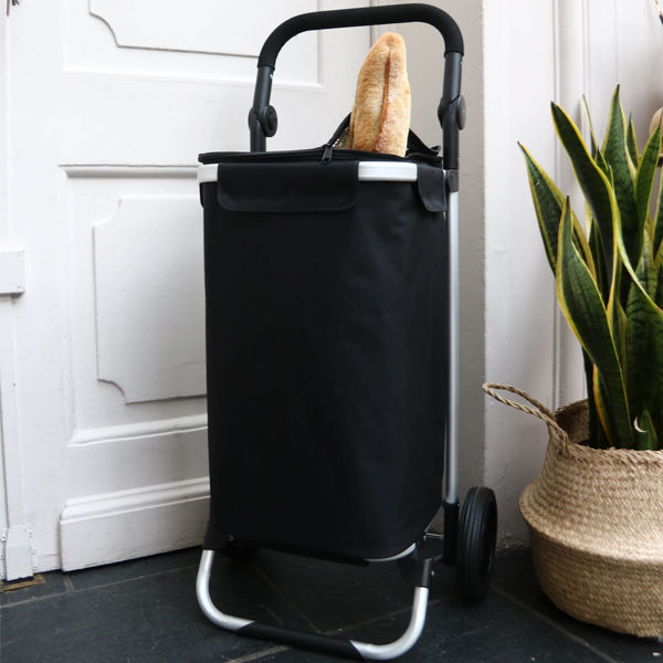 Brooklyn Shopping Trolley with insulated compartment