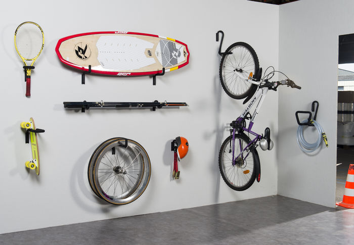 Walltech "Dock & Lock" Wall Mounted Elbow Hook 3 Compactor