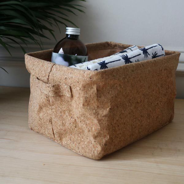 Flexible cork basket cork size S